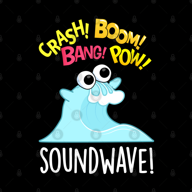 Sound Wave Funny Ocean Pun by punnybone