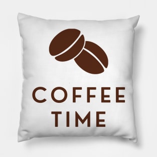 Coffe Bean Time Pillow