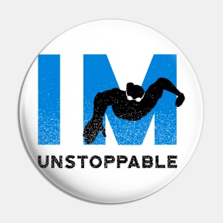 Mens IM Unstoppable Swimming Pin