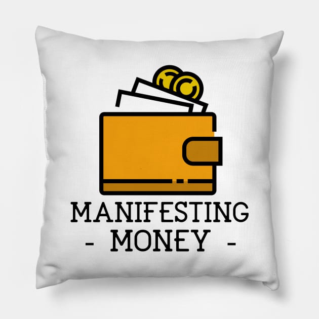 Manifesting Money Pillow by Jitesh Kundra