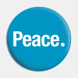 Peace. Pin