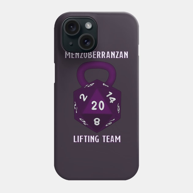 Menzoberranzan Lifting Team Phone Case by Notorious Steampunk