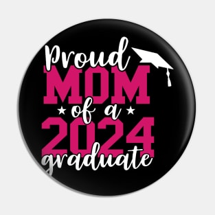 Proud Aunt Of A 2024 Graduate For Family Graduation Pin