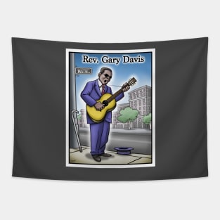 Reverend Gary Davis Tapestry