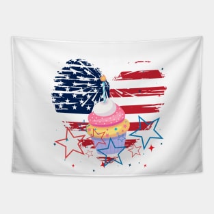 Funny 4th Of July 2021 Fourth Of July For Men's And Women's For 4th Of July Celebration Birthday Gift for birthday Tapestry