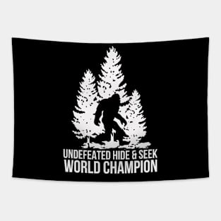 bigfoot hide and seek world champion Tapestry