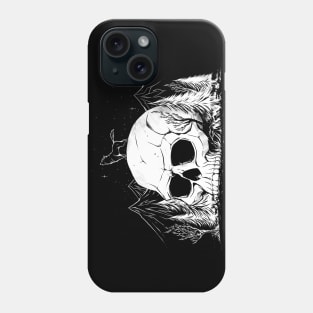 Skull Forest Phone Case