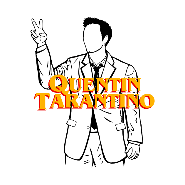 Quentin Tarantino Portrait by Youre-So-Punny