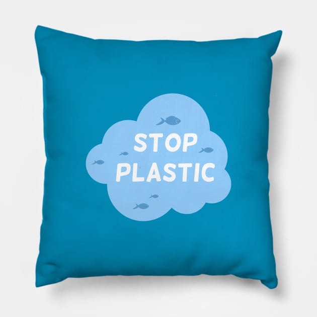 Stop plastic Pillow by Ageman