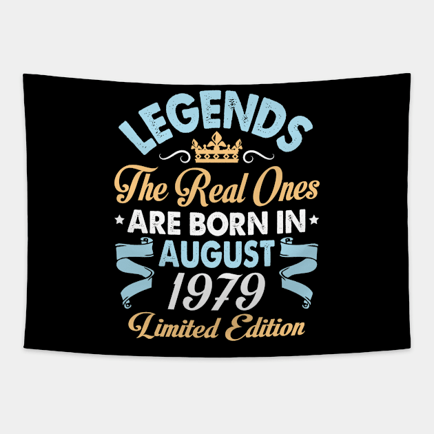 Legends The Real Ones Are Born In August 1969 Happy Birthday 51 Years Old Limited Edition Tapestry by bakhanh123