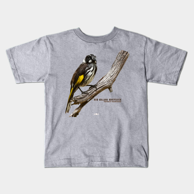 New Holland Honeyeater 01c Birds Kids T Shirt Teepublic