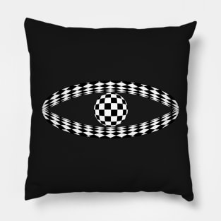 Abstract Chessboard Design 1 Pillow