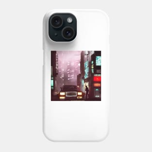 Tokyo Neon Cars Phone Case