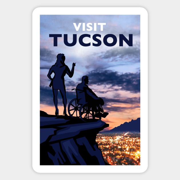Visit Tucson - Infinite Jest - Infinite Jest - Sticker