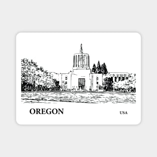 Oregon State USA Magnet