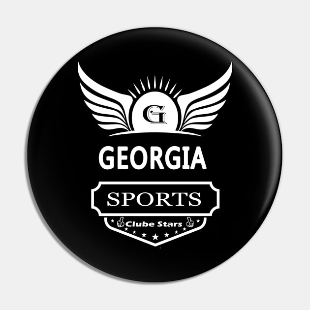 Georgia Sport Pin by Alvd Design