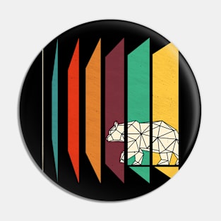 Geometry Bear Pin