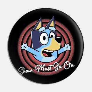 bluey vintage Pin