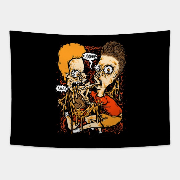 Beavis & Butthead Tapestry by KawaiiDread