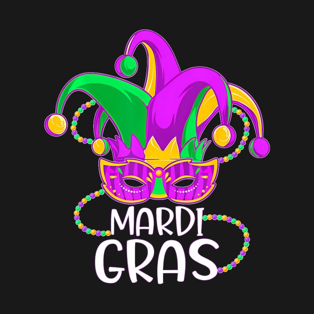Mardi Gras 2024 Beads Men Women Boys Girl Kids by huldap creative