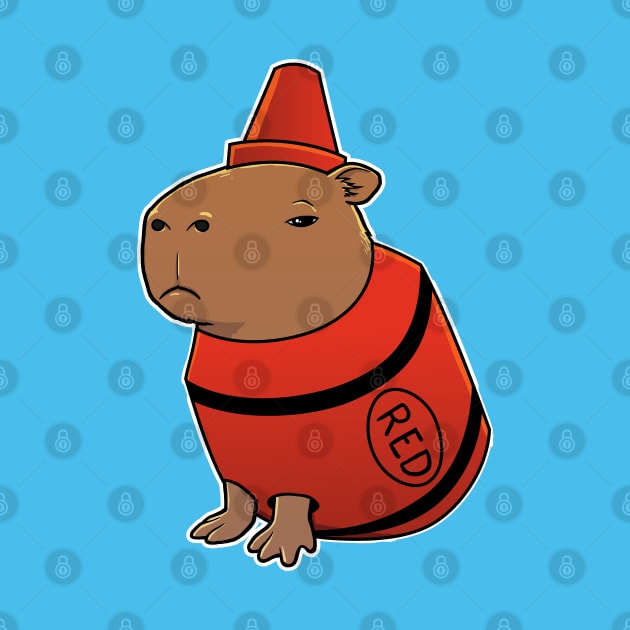 Capybara Crayon Costume by capydays