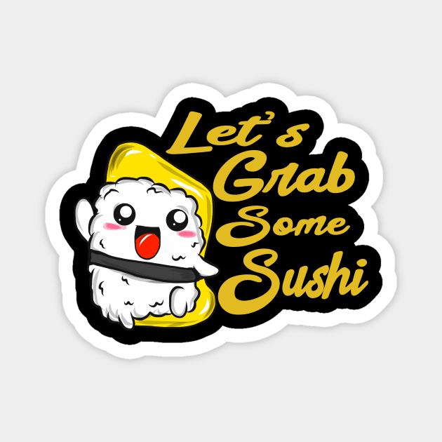 sushi Magnet by LennartDesigns