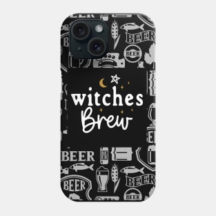 Witches Brew with Beer Bottles Phone Case