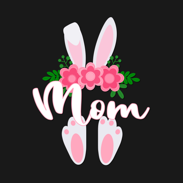 CUTE EASTER MOM BUNNY FOR HER by KathyNoNoise