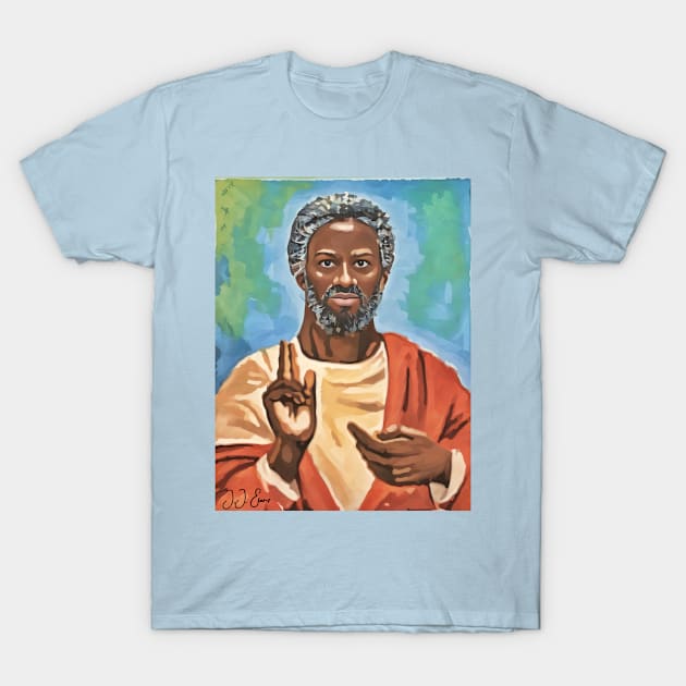 J.J. Evans' Black Jesus Painting - Good Times