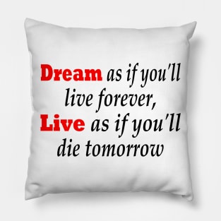 DREAM AND LIVE Pillow