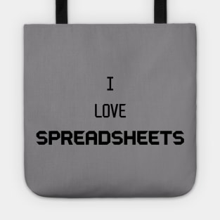 Accountant, Bookkeeper Spreadsheet Tote