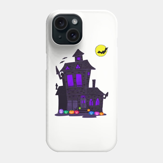 Haunted House Phone Case by Nerdywitch