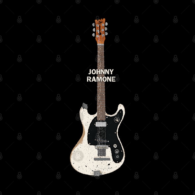 Johnny Ramone Mosrite Ventures II Guitar by Daniel Cash Guitar