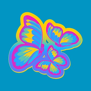 Pansexual Pride Butterflies T-Shirt