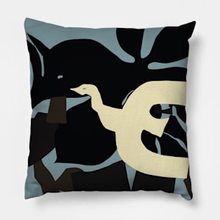 Abstract Braque Inspired Pillow