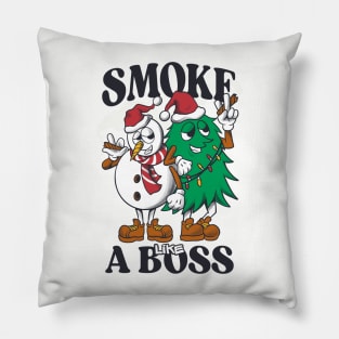 smoke like a boss Pillow