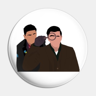 Edwin Paine and Charles Rowland from Dead Boy Detectives Pin