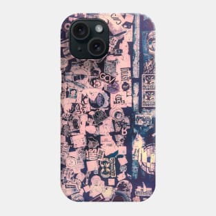 Street Art NYC Stickers Phone Case