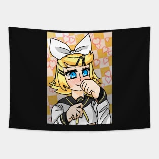 Kagamine Rin Cute Tapestry