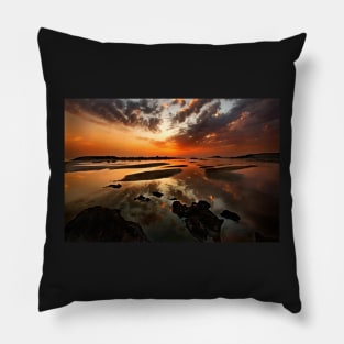 Sunset at Elafonisi Pillow