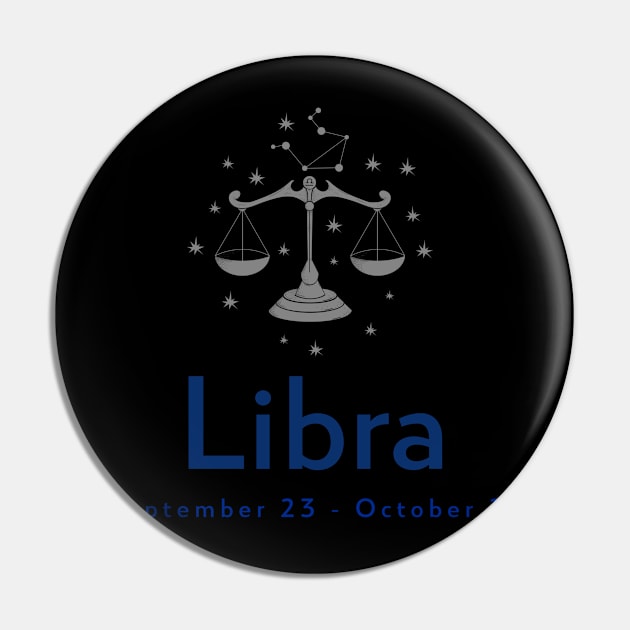 Libra Pin by Conundrum Cracker