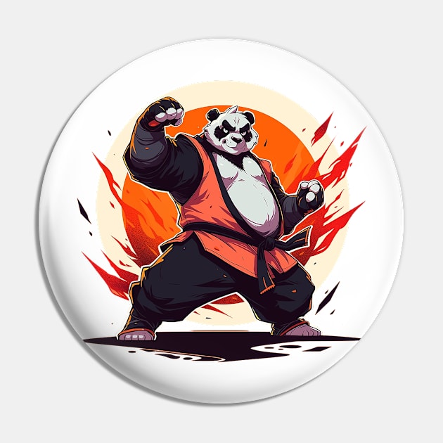 panda Pin by lets find pirate