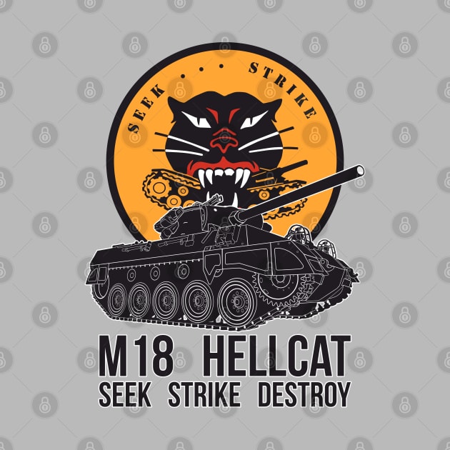 Seek Strike Destroy M18 Hellcat by FAawRay