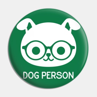 Dog Person Pin