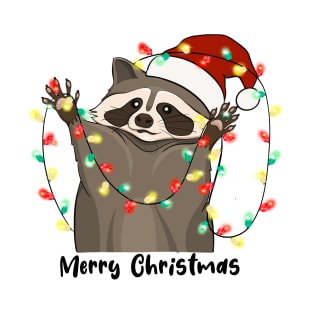 Trash Panda Merry Christmas T-Shirt