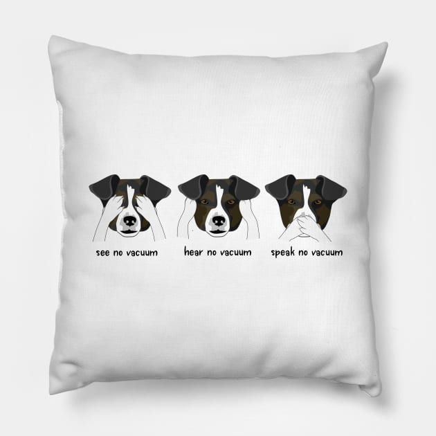 Funny Dog Pillow by renzkarlo