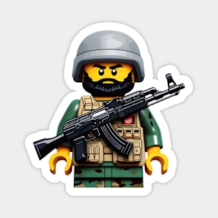 Tactical LEGO Magnet