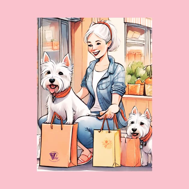 Shopping with westies by Viper Unconvetional Concept