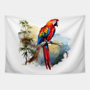 Macaw Lover Tapestry