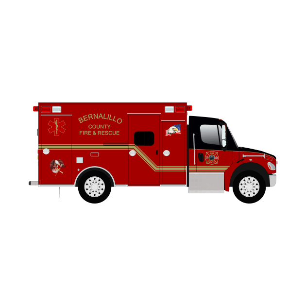 Bernalillo County Fire Department Ambulance by BassFishin